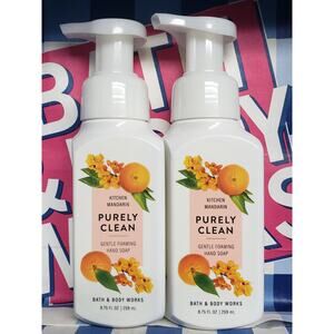 BBW Purely Clean Kitchen Mandarin Gentle Foaming Hand Soap